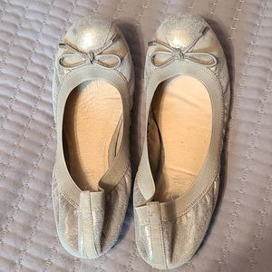 Aldo Silver Ballet Flats 🌟